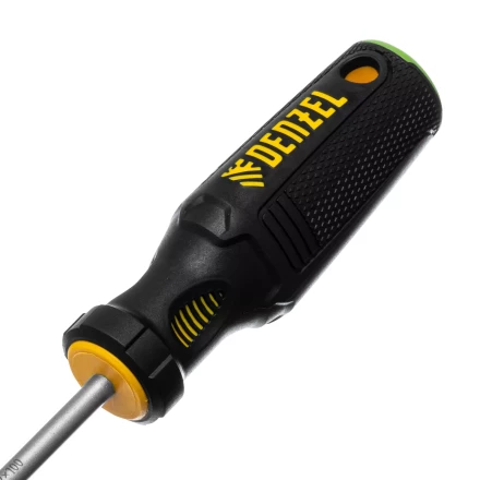 Отвертка, PZ2x100 мм, S2, 3к рукоятка Denzel 122077 купить в Новом Уренгое