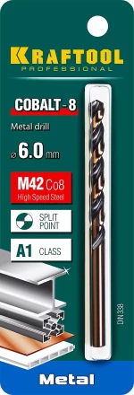 Сверла по металлу HSS-Co 29656-6 купить в Новом Уренгое