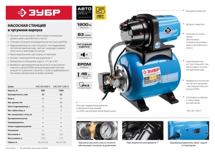 Насосная станция корпус из чугуна НАС-М3-1200-Ч серия МАСТЕР купить в Новом Уренгое