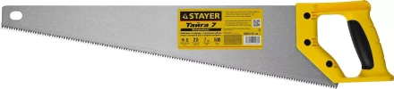 Ножовка универсальная (пила) &quot;Тайга-7&quot;, 500мм,7TPI, закаленный зуб, рез вдоль и поперек волокон, для средн заготовок, фанеры, ДСП,МДФ, STAYER 15050-50_z02 купить в Новом Уренгое