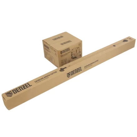 Триммер бензиновый DTL-33, 33 см3, неразъемная штанга, состоит из 2 частей Denzel 96261 купить в Новом Уренгое