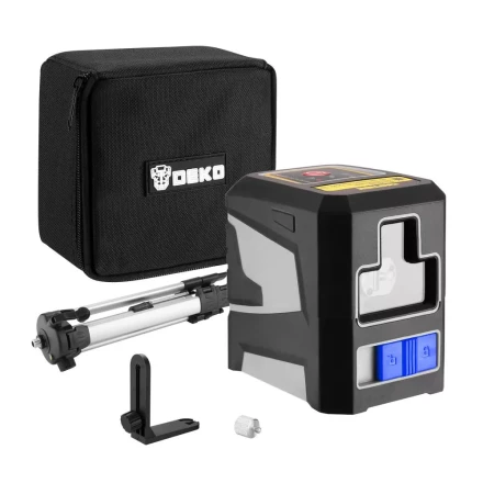 Уровень лазерный DKLL12 SET 2 DEKO, 065-0100 купить в Новом Уренгое