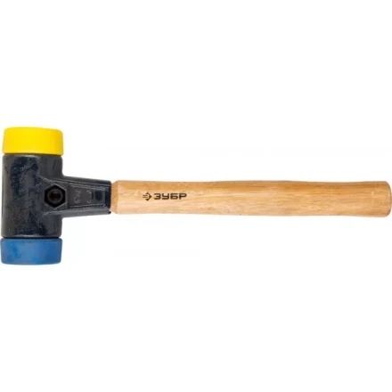 Молоток ЗУБР &quot;ЭКСПЕРТ&quot; многофункциональный, сборочный, ручка из ясеня, сменные бойки, для металлообработки, 1100г, 50мм 2044-50 купить в Новом Уренгое