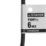 Ключ имбусовый STAYER "STANDARD", сталь, черный, 6мм 27405-6 купить в Новом Уренгое