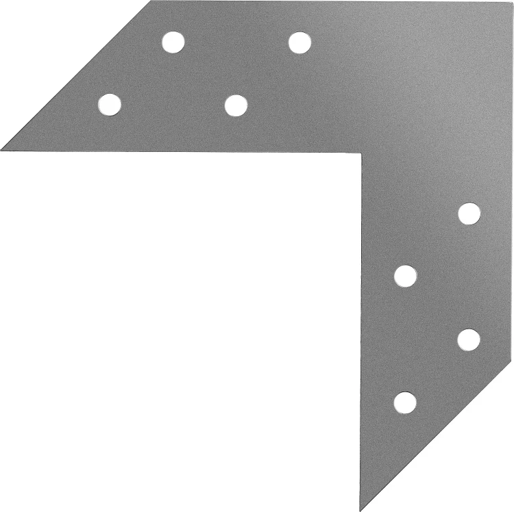 ЗУБР УС-2.0, 120 x 120 x 35 x 2 мм, угловой соединитель (31044-120) купить в Новом Уренгое
