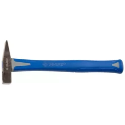 Молоток ЗУБР "ЭКСПЕРТ" слесарный, кованый, фиберглассовая, полностью обрезиненная рукоятка, 100г 20035-01