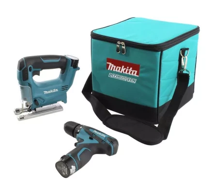 Набор Makita DK1475X3 (Дрель DF330DZ + Лобзик JV100DZ) купить в Новом Уренгое