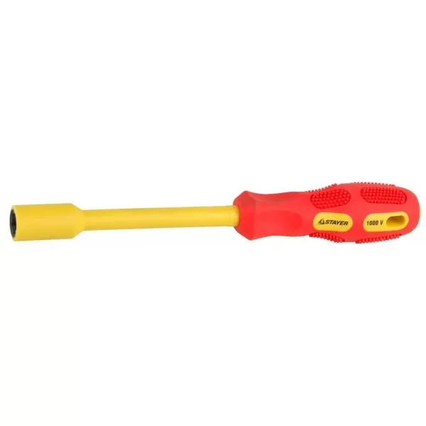 Отвертка STAYER "INSULATED" MAX-GRIP диэлектрич, Cr-V, HEX 9x125мм 25829-09-125 G купить в Новом Уренгое