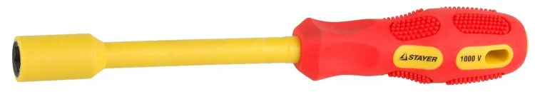 Отвертка STAYER "INSULATED" MAX-GRIP диэлектрич, Cr-V, HEX 9x125мм 25829-09-125 G купить в Новом Уренгое