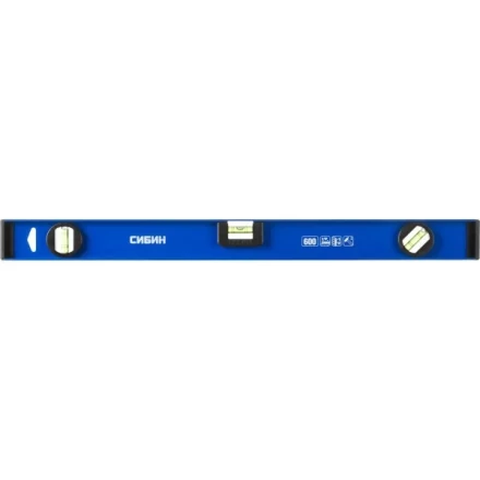 Уровень СИБИН двутавровый, 3 ампулы, измерительная линейка, 60см 34607-060 купить в Новом Уренгое