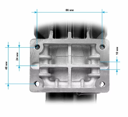 Двигатель алмазного бурения MESSER DM180-1  230мм, 3,2 кВт, 900 об/мин, с PRCD купить в Новом Уренгое