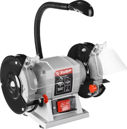 Станок точильный увеличенная мощность + лампа подсветки ЗТШМ-125-150 серия МАСТЕР купить в Новом Уренгое