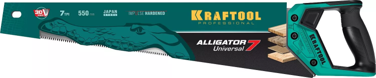 Ножовка универсальная Alligator Universal 7 15004-55 купить в Новом Уренгое