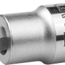 Торцовая бита-головка KRAFTOOL "INDUSTRIE QUALITAT", материал S2, SPLINE, сатинированная, 1/2", M8 27911-08_z01 купить в Новом Уренгое