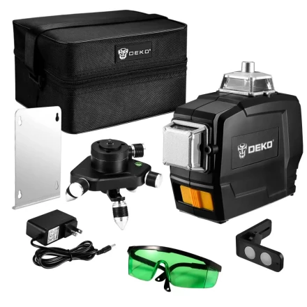 Уровень лазерный DEKO DKLL12PG1, 065-0278 купить в Новом Уренгое