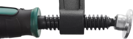 Струбцина, KRAFTOOL 32011-120-500, тип &quot;F&quot;, DIN 5117, двухкомпонентная ручка, 120х500мм 32011-120-500 купить в Новом Уренгое