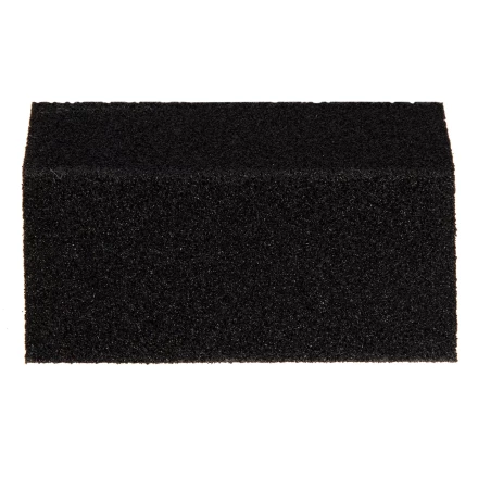 Губка для шлифования, 125 х 75 х 25 мм, трапеция, средняя жесткость, P 60 Сибртех 757287 купить в Новом Уренгое