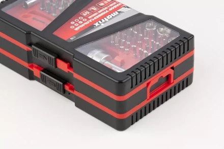 Набор универсальный с битами и торцевыми головками, 78 шт., CrV Matrix 11785 купить в Новом Уренгое