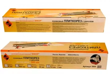 Плиткорез 600мм циркуль Энкор 3664 купить в Новом Уренгое