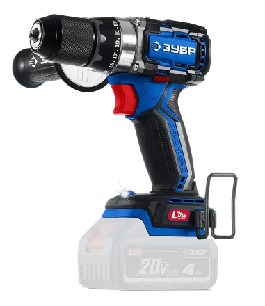 Бесщеточная дрель-шуруповерт Зубр, без АКБ (LMS),в коробке DB-70 серия «ПРОФЕССИОНАЛ» купить в Новом Уренгое