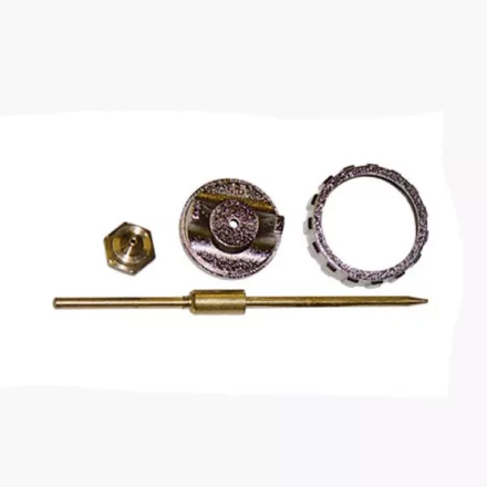 Ремкомплект для краскораспылителя 4 предмета : сопло 1,2 мм + игла + форсунка + зажим сопла  MATRIX 57380 купить в Новом Уренгое