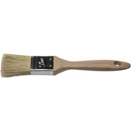 Кисть плоская STAYER &quot;UNIVERSAL-LUX&quot;, светлая натуральная щетина, деревянная ручка, 25мм 01053-025 купить в Новом Уренгое