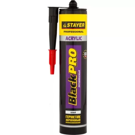 Герметик STAYER &quot;MASTER&quot; акриловый, белый, 260мл 41211-0_z01 купить в Новом Уренгое