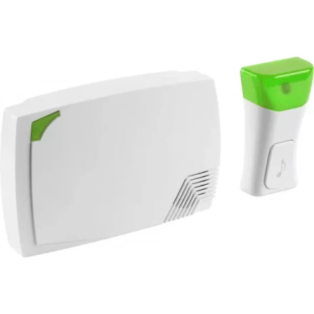 Звонок СВЕТОЗАР &quot;ЭТЮД&quot; электрический беспроводной 120м, 36 мелодий, A23, 3AA 58060 купить в Новом Уренгое