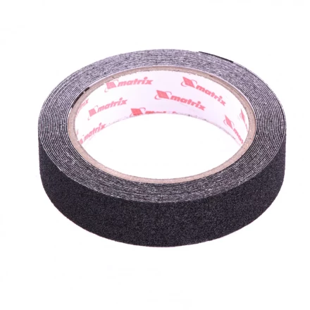 Лента клейкая противоскользящая черная 25 мм x 5 м Matrix 88705 купить в Новом Уренгое