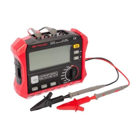 Тестер сопротивления изоляции до 200 ГОм КВТ KT 5205 PROLINE (89639) купить в Новом Уренгое
