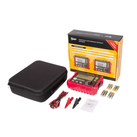 Тестер сопротивления изоляции до 200 ГОм КВТ KT 5205 PROLINE (89639) купить в Новом Уренгое