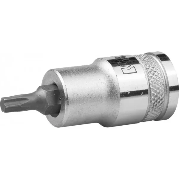 Торцовая бита-головка KRAFTOOL "INDUSTRIE QUALITAT", материал S2, TORX, сатинированная, 1/2", Т27 27905-27_z01 купить в Новом Уренгое