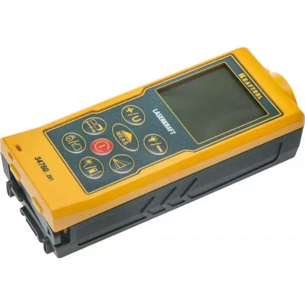 Дальномер лазерный LASER-KRAFT, дальность 5см - 70м, точность 1,5мм, KRAFTOOL 34760 34760_z01 купить в Новом Уренгое