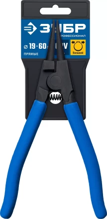 ЗУБР 180 мм, прямые губки, внешний съемник стопорных колец, Профессионал (22821-3) купить в Новом Уренгое