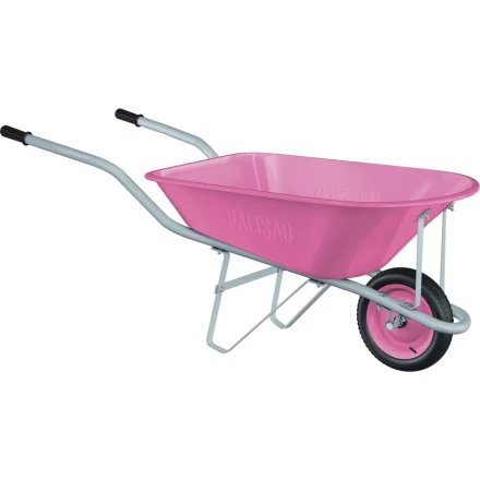 Тачка садовая Pink Line одноколесная объем 78 литров PALISAD 68969 купить в Новом Уренгое