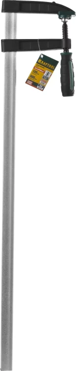 Струбцина, KRAFTOOL 32011-120-800, тип "F", DIN 5117, двухкомпонентная ручка, 120х800мм 32011-120-800 купить в Новом Уренгое