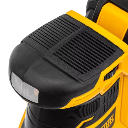 Машина шлифовальная эксцентриковая аккумуляторная Denzel 28470 COS-125, 18В Li-Ion купить в Новом Уренгое