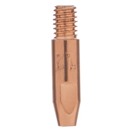 Токосъемный наконечник под проволоку 1,2 мм, М6х28, E-CU, 20 шт для MIG горелки тип 24 Denzel 93648 купить в Новом Уренгое