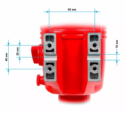 Двигатель алмазного бурения MESSER DM350Е  500мм 3,5 кВт, 360/750/1000 об/мин с PRCD купить в Новом Уренгое