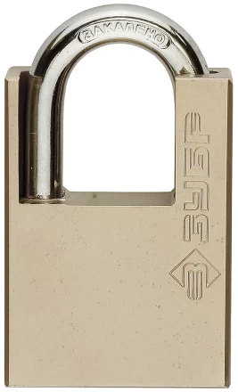 Замок навесной ЗУБР &quot;серия 223&quot; с защитой дужки, 40мм 4-37223-40 купить в Новом Уренгое