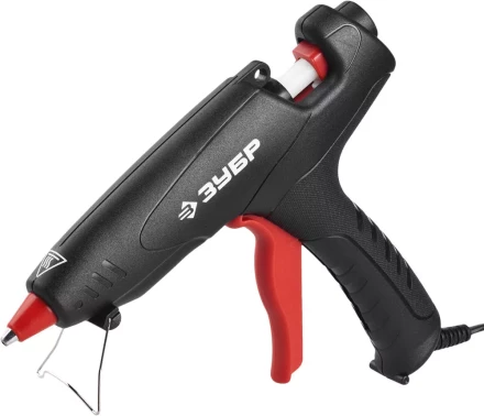 Пистолет ЗУБР &quot;МАСТЕР&quot; клеевой (термоклеящий), электрический, эргономичная рукоятка, рабочая температура 193град, d=12мм, 80Вт 06850-60-12_z02 купить в Новом Уренгое