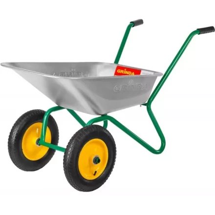 Тачка GRINDA садовая двухколесная, 80 л, грузоподъемность 120 кг 422400_z01 купить в Новом Уренгое