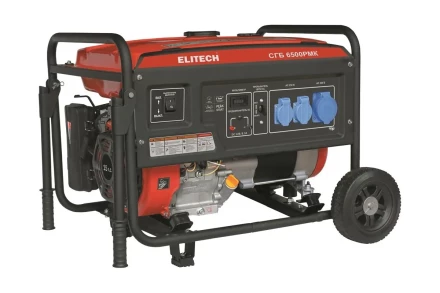Генератор бензиновый Elitech СГБ 6500РМК купить в Новом Уренгое