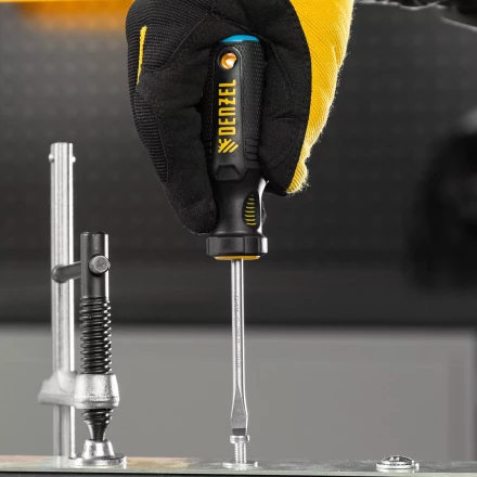 Набор отверток 5 шт Denzel, PH+SL, S2, 3к рукоятка, 122157 купить в Новом Уренгое