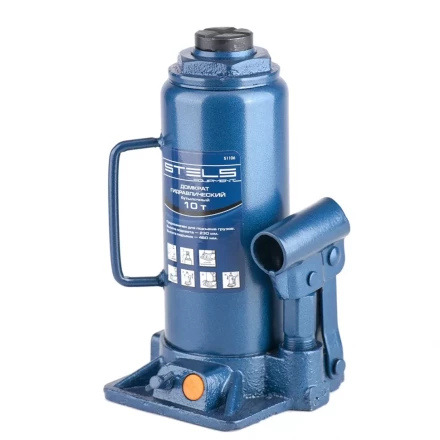 Домкрат гидравлический бутылочный 10 т h подъема 230–460 мм STELS 51106 купить в Новом Уренгое