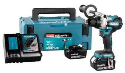 Аккумуляторная дрель-шуруповёрт Makita DDF486RTJ купить в Новом Уренгое