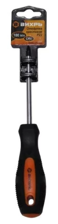 Отвёртка крестовая PZ2 100 мм Вихрь купить в Новом Уренгое