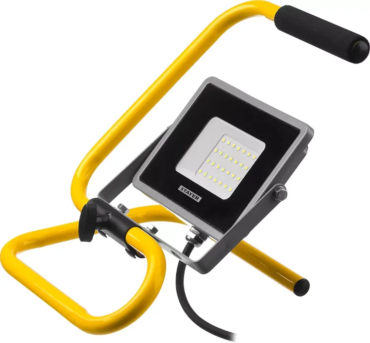 Прожектор LEDPro светодиодный, STAYER Profi 57135-30, переносной с подставкой, 30Вт 57135-30 купить в Новом Уренгое