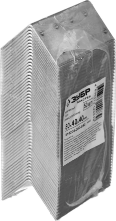 Крепежные углы равносторонние УКР-2.0 промфасовка серия МАСТЕР купить в Новом Уренгое