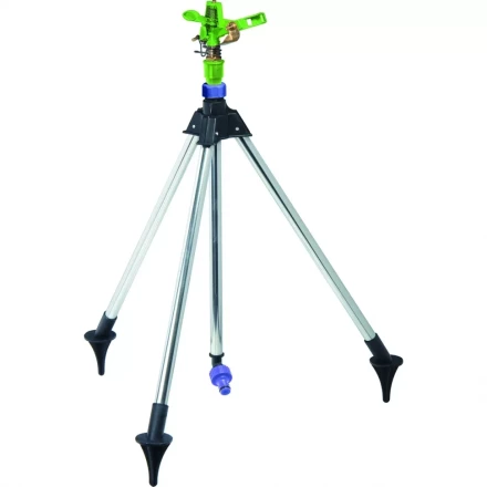 Разбрызгиватель латунный, импульсный, с регулир. угла гор. распыления до 26 м,  штатив  PALISAD 65418 купить в Новом Уренгое